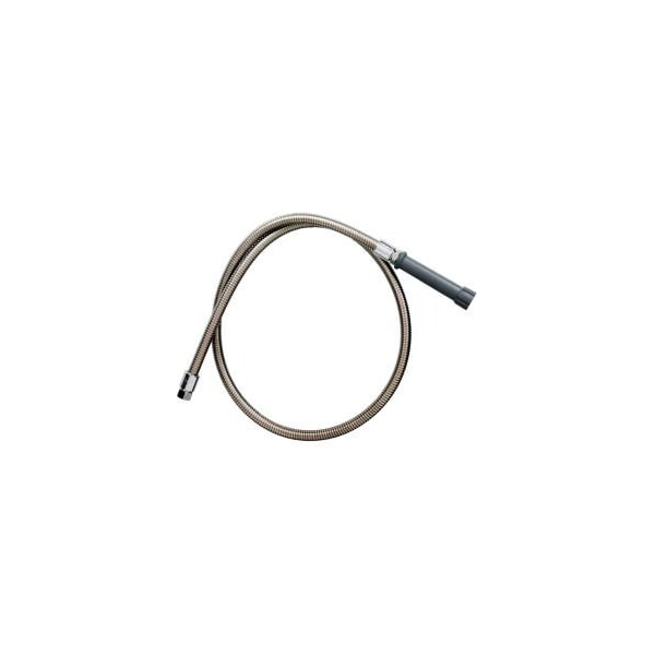 T&S Brass B-0068-H Flexible Stainless Steel Hose, For Prerinse Over Head Swivel Goosenecks 68" B-0068-H - main